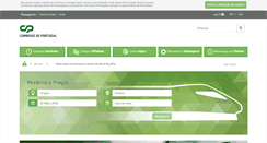 Desktop Screenshot of cp.pt